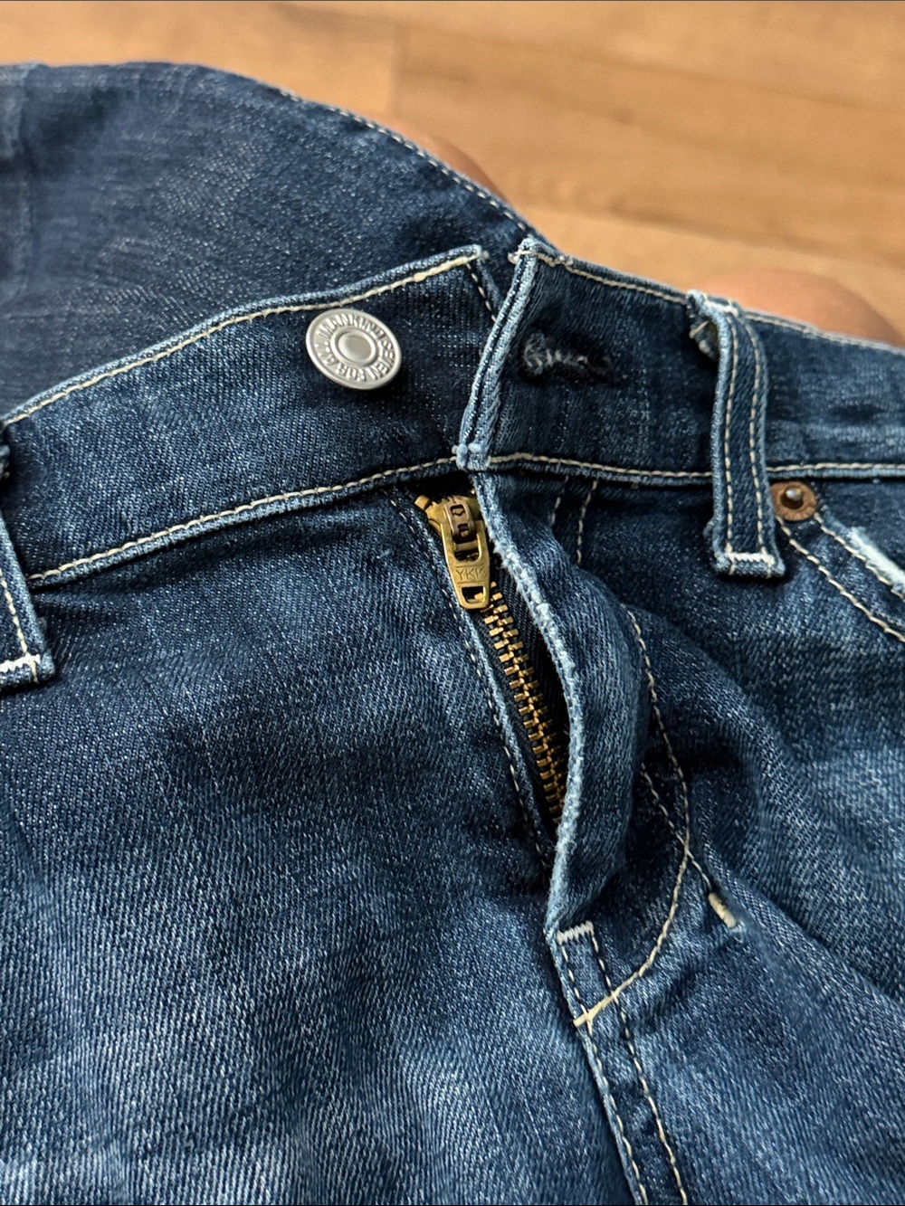 7 For All Mankind Size 26 Dojo Jeans Made In USA Sexy Denim Coastal Cowgirl Farm - Picture 9 of 16